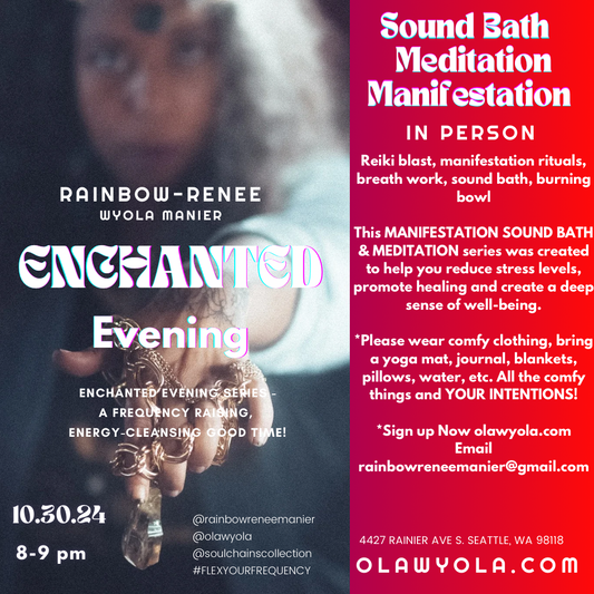 IN PERSON Enchanted Evening - Sound Bath and Meditation