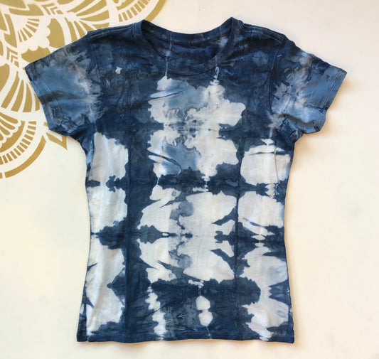 Shibori Tee(Womens M) - Ola Wyola