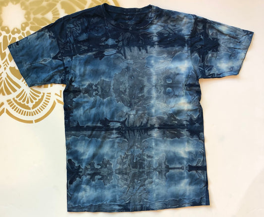 Shibori Tee(Mens L) - Ola Wyola