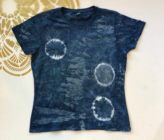 Shibori Tee(Womens XL) - Ola Wyola