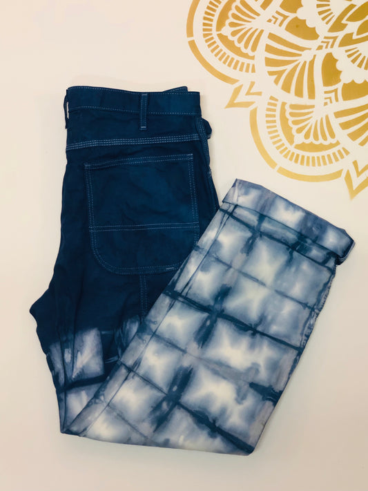 Shibori Work Pants 34 x 32 - Ola Wyola