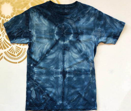 Shibori Tee(Mens L) - Ola Wyola