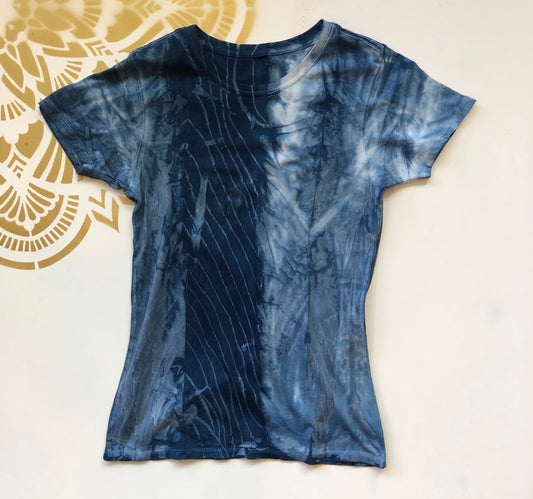 Shibori Tee(Womens S) - Ola Wyola